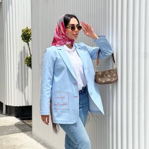 کت تک زنانه لینن تورکیسا