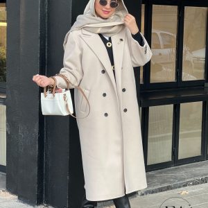 پالتو زنانه فوتر مروارید