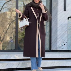 مانتو بلند روناک‌ به همراه جلیقه